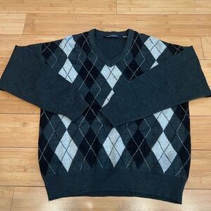 Vintage Today’s Man V Neck Sweater Made In Italy Size M